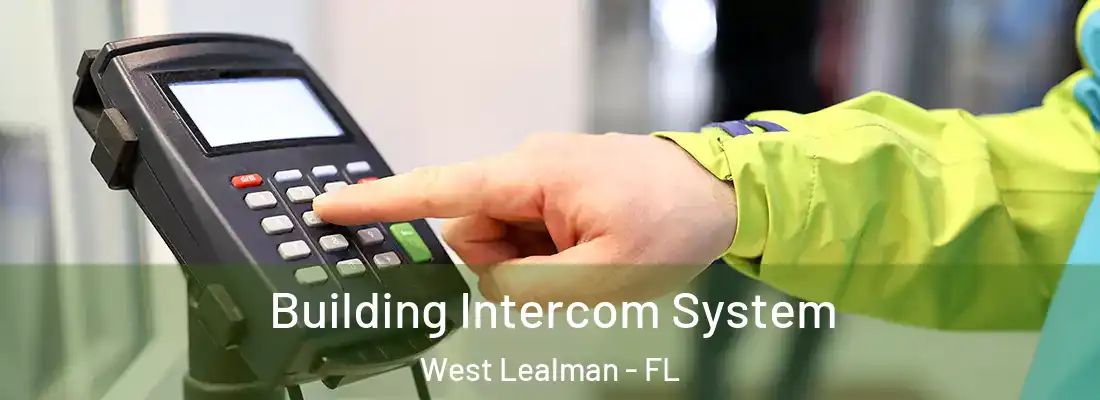  Building Intercom System West Lealman - FL