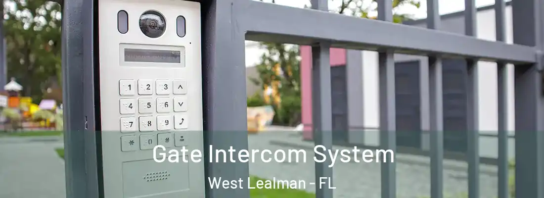  Gate Intercom System West Lealman - FL